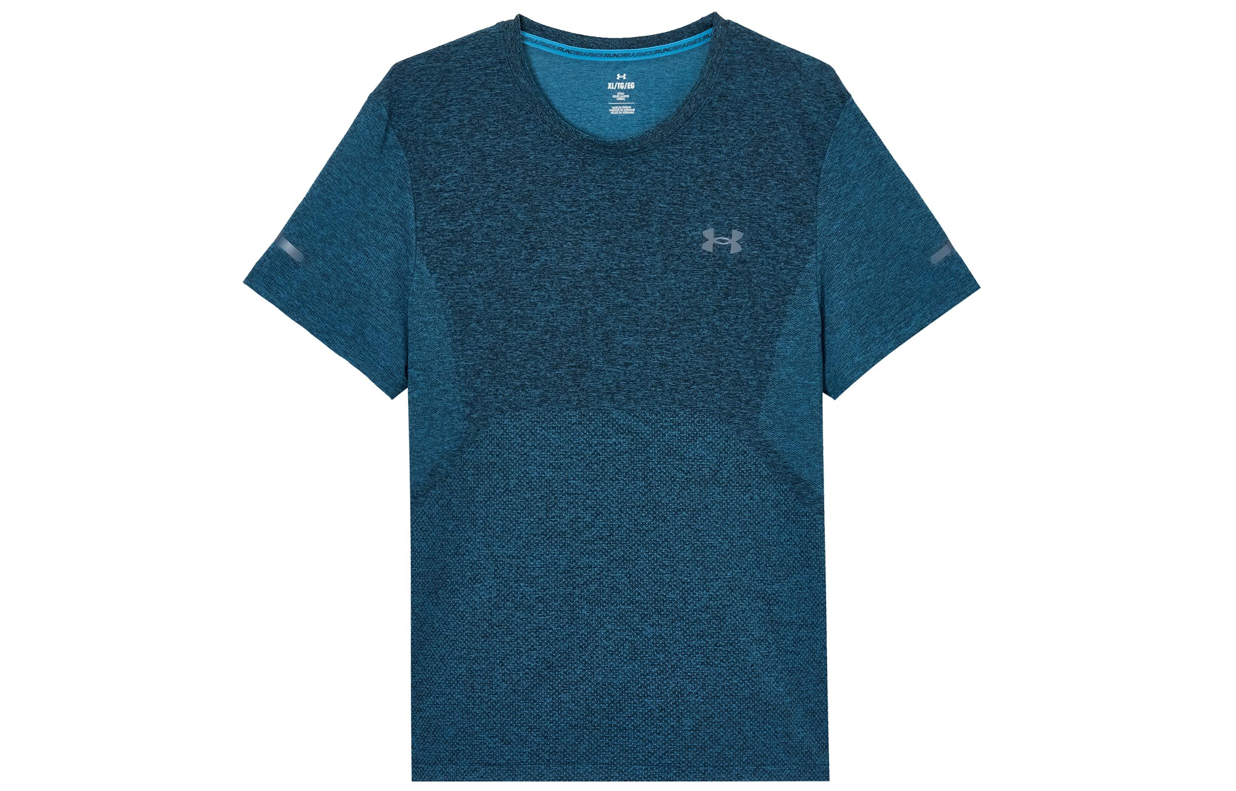 Under Armour Seamless T Shirt Men s Blue 1375692-452 3XL
