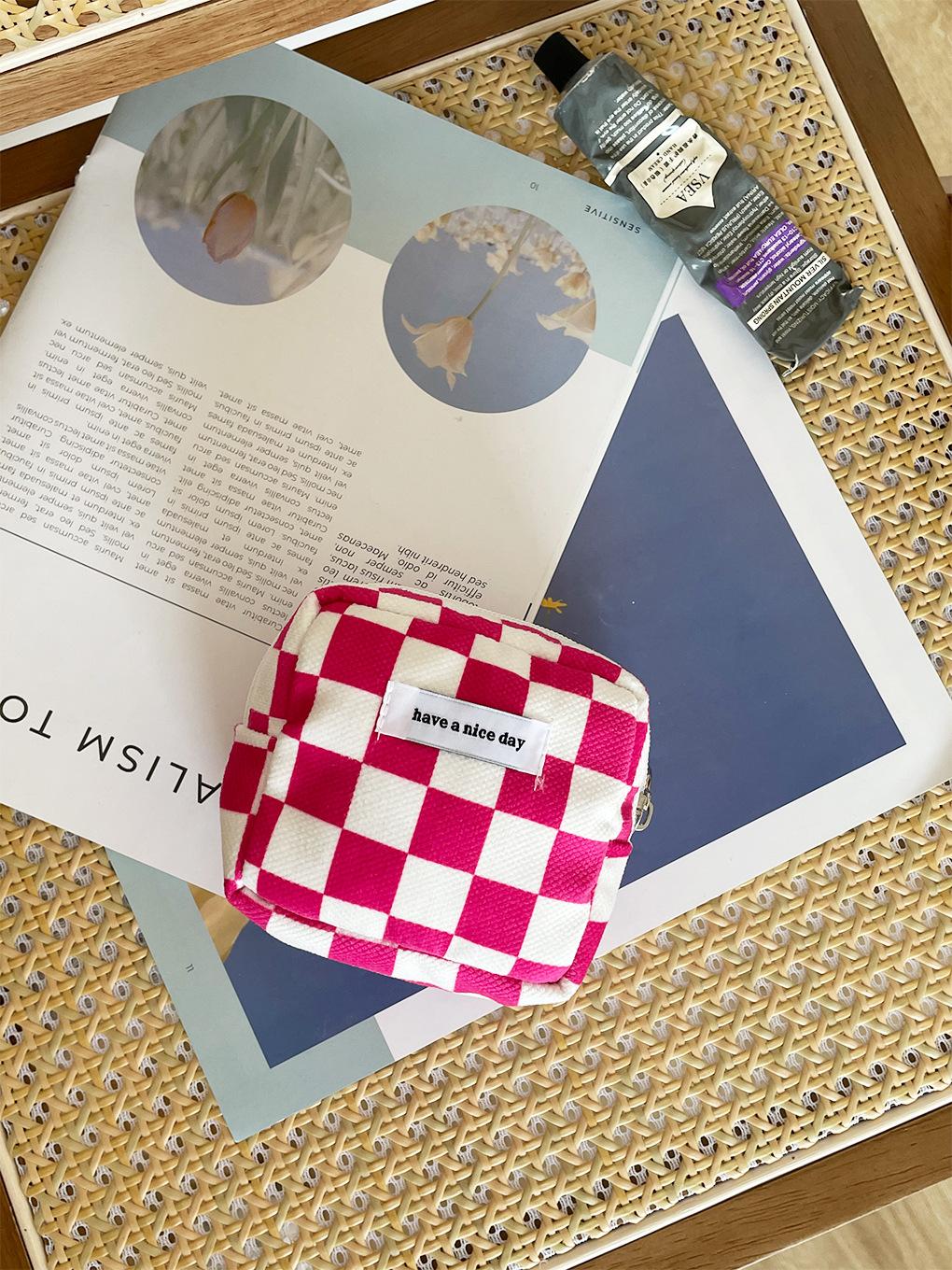 

Mini Cute Storage Bag Women Necessaire Bag Multi-Purpose Travel Portable Sanitary Pad Pouch Organizer Home Supplies