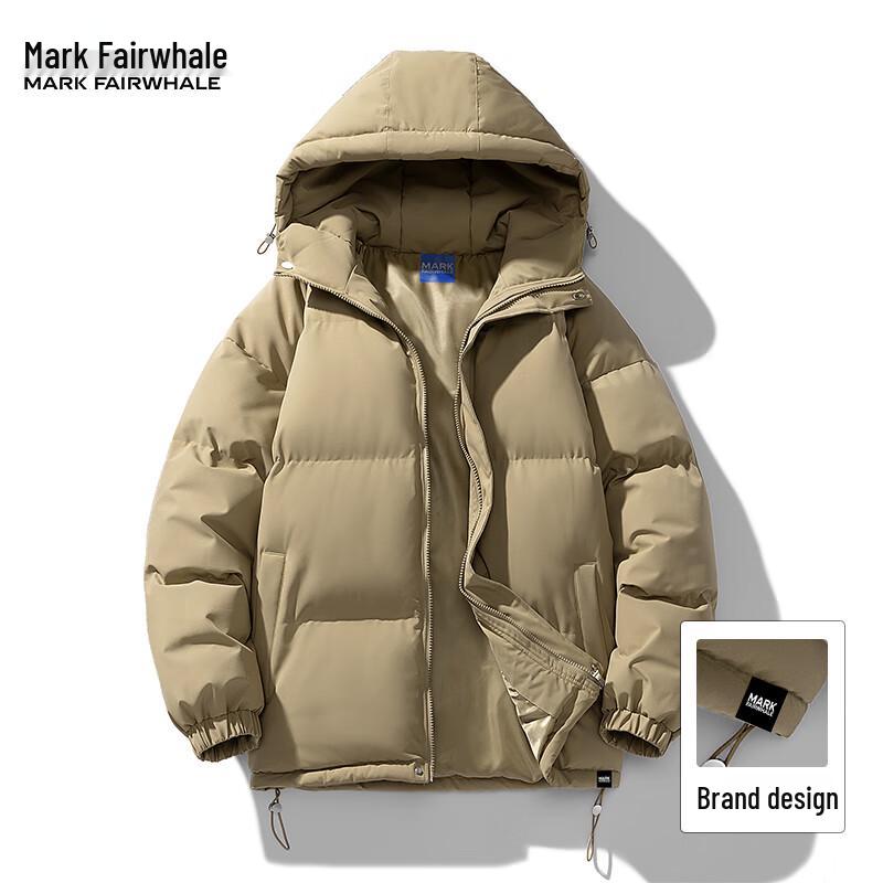 Mark Fairwhale Men's 2025 Winter Hooded Padded Jacket