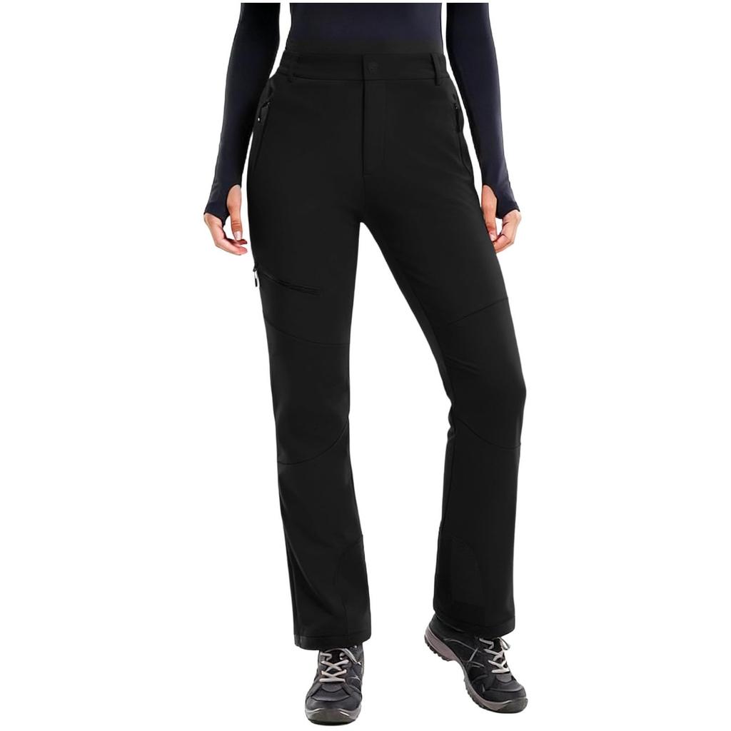 Women's Warm, Windproof, Stretchable And Breathable Outdoor Double-board Skiing Pants