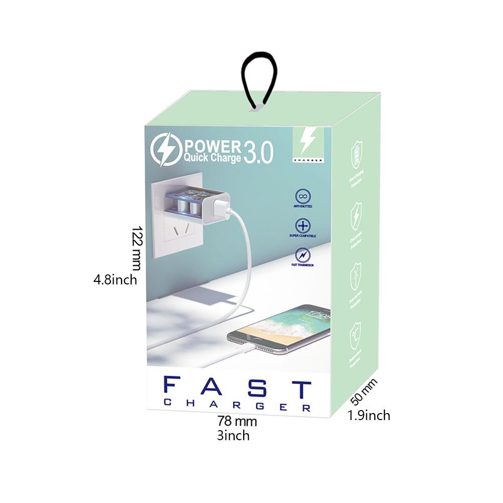 65W GaN Telefonladdare USB PD Riktigt Snabb Laddning Mobiltelefon Typ C Snabbladdare Adapter Hög Hastighet för IPhone Huawei Xiaomi