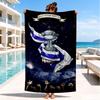 Club Atlético Vélez Sársfield Beach Towel, Quick-drying, Easy to Care for, Suitable for Both Fitness and Beach Vacations,Sports Essential