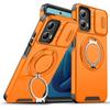 Armor Magnetic Holder Case for Motorola Moto G Play 5G G5G GStylus 5G GPower 5G 2024 Slide Camera Protection Shockproof Cover