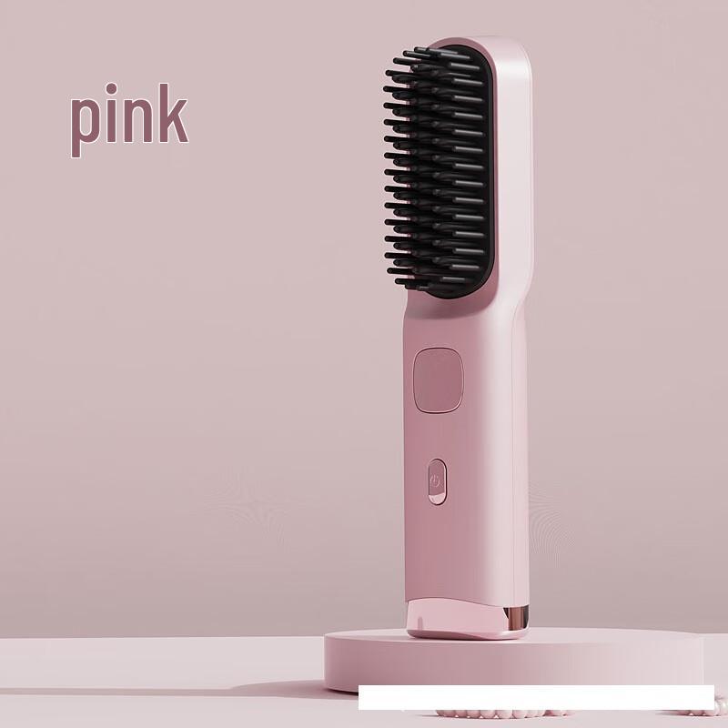 Portable Wireless 2-in-1 Hair Straightener and Curler