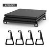 4 ks Chladicí horizontální držák Zvýšené nožičky Držák Pro Konzoli PS4 Slim Pro Protiskluzová základna Držák Příslušenství Herní Konzole