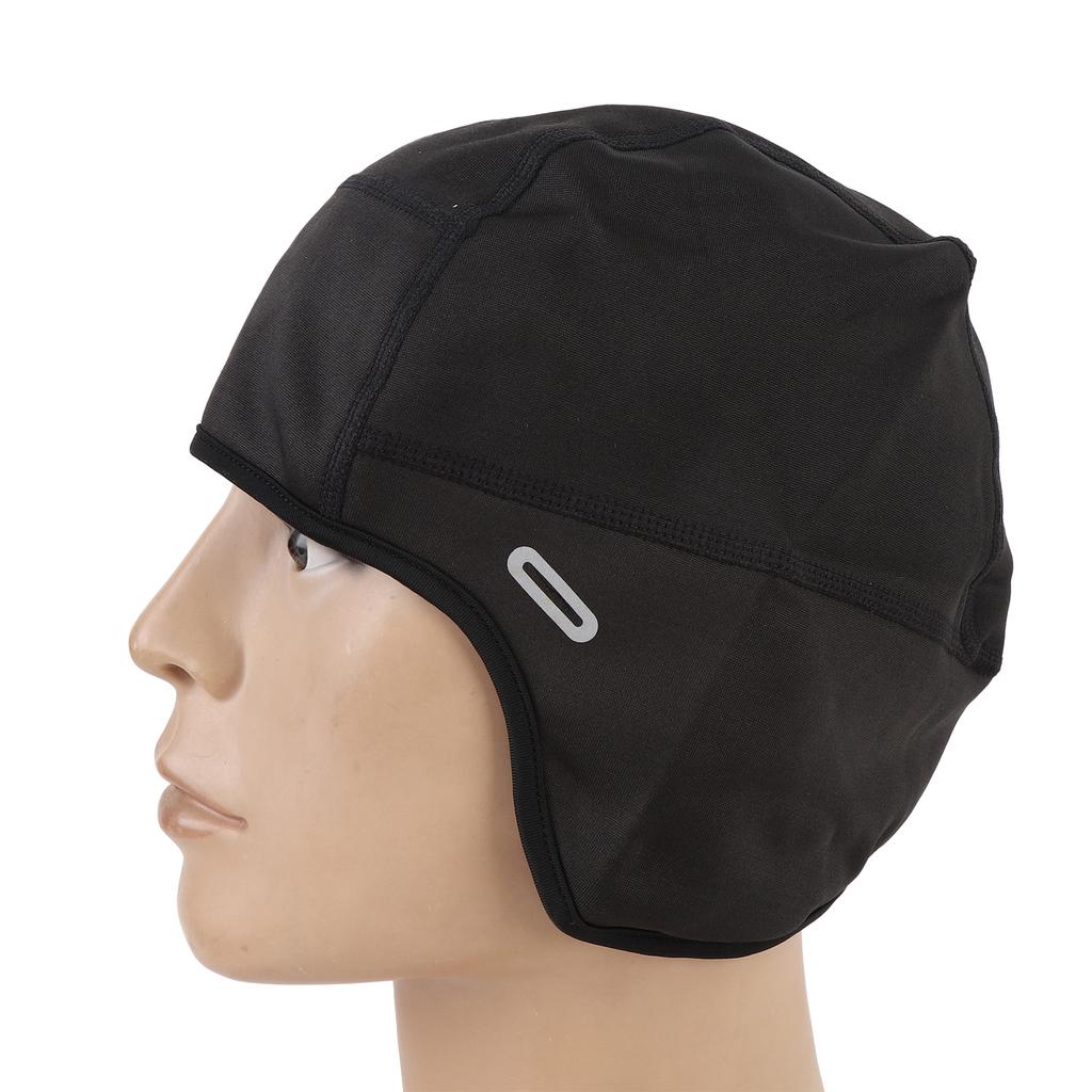 Thermal Cycling Cap with Glasses Holes Portable Breathable Multifunctional Helmet Liner Cap Warm Hat