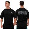 2025 New Agongym Bodybuilding Cotton T-Shirt - Men's Loose Fit Muscle Gym Wear, Running Exercise & Streetwear Fashion