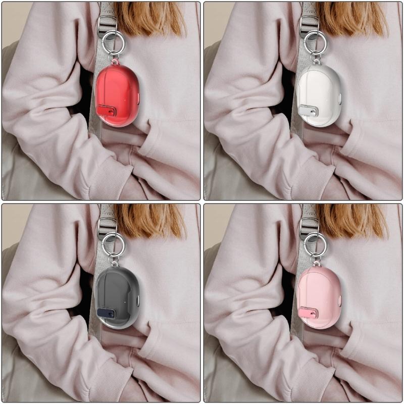TPU Cover for Studio Buds/+ Earbud Holder Case with LED Light Visibility and Easy Access Ensuring Headsets Secures Fit