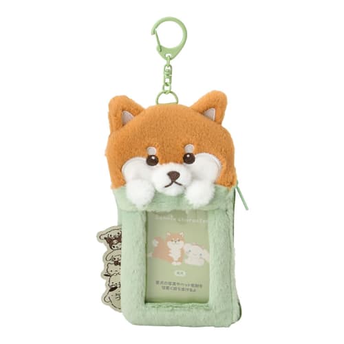 Sanrio Card Holder with Pouch, Shiba Inu (My Dog Always Together), Sanrio Characters, Card Case, Medical Card Case, 307441