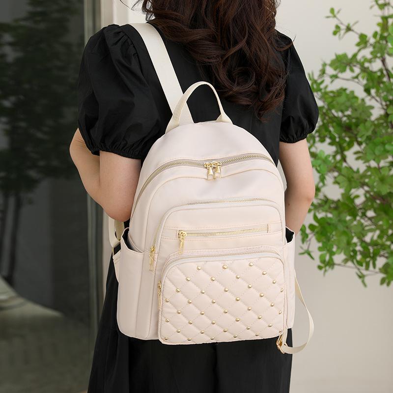 New Oxford Cloth Backpack Women's Fashion Versatile Large Capacity Women's Leisure Travel Backpack