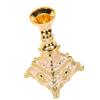 European Style Vintage Candlestick Holder Gold Finish Decorative Candle Holder  For Home Decor