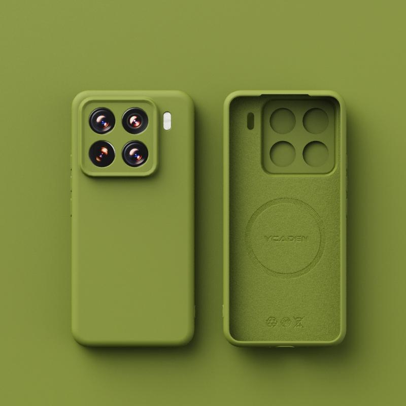 

Для беспроводной зарядки Magsafe Мягкий жидкий силиконовый чехол для телефона для Xiaomi 14 15 Pro 15 Ultra Магнитный тонкий защитный чехол-накладка For Xiaomi 15