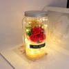 Romantic Eternal Rose Never Withered Rose Night Light Ing Bottle Preserved Flowers Soap Rose