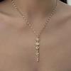 Bohemian Starfish Shell Conch Turtle Pendant Necklace for Women Punk Thick Chain Flower Choker Charm Summer Vacation Jewelry