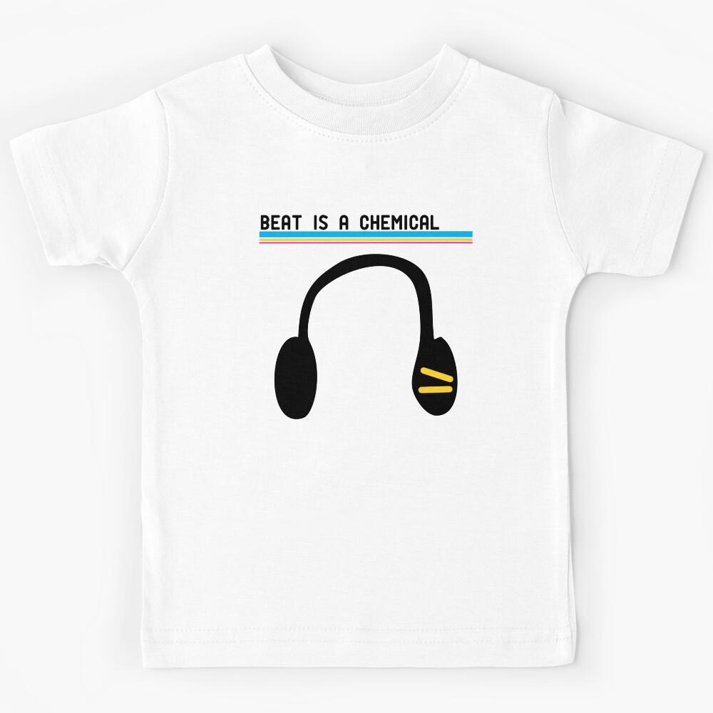Beat Is A Chemical Headset Music Beats Kids T-Shirt 100