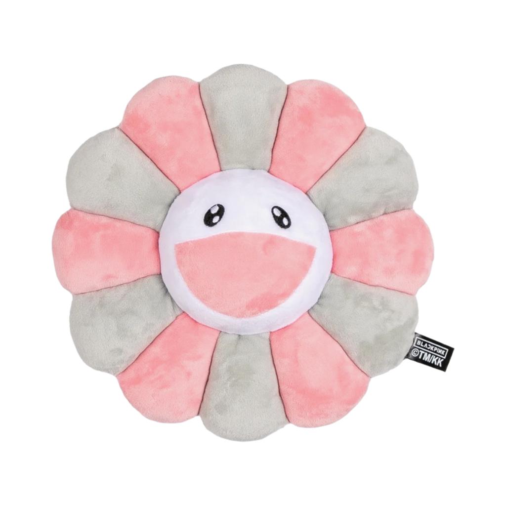 Kaikai Kiki x Blackpink Flower Pillow 30cm Pink Grey