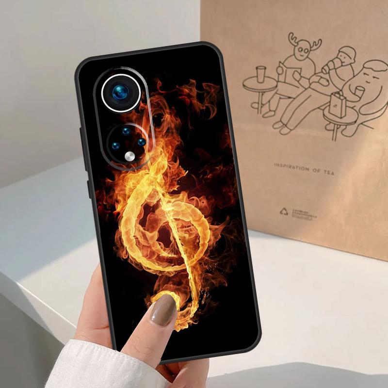 Music Note Musical Treble Clef For Honor Magic 8 Pro 7 6 5 Lite Case For Honor Win RT 200 400 50 70 90 X8b X9a X9b X9c X9d
