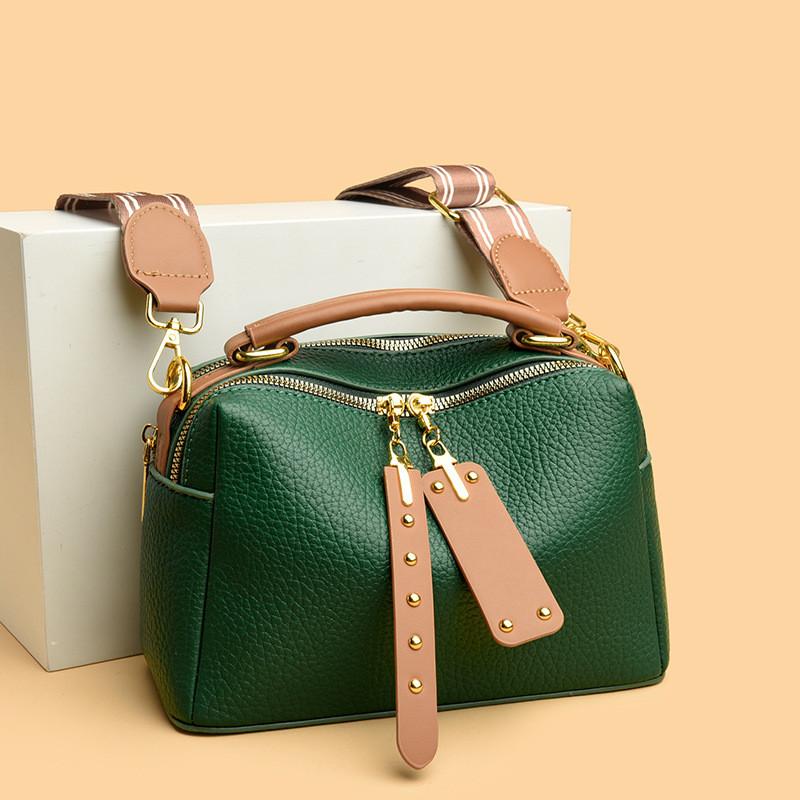 New trendy pillow bag niche small handbag Versatile crossbody bag simple and fashionable bag solid color shoulder bag for women