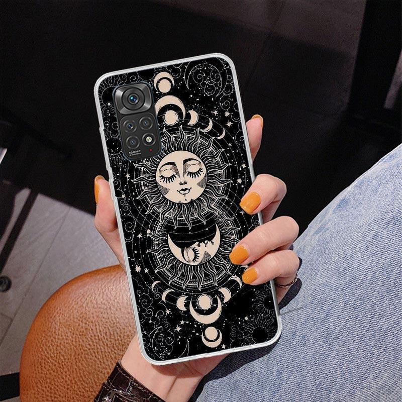 Funny Sun Moon Face Phnoe Case for Phnoe Case for Xiaomi Redmi Note 15 14 14S 13 Pro Plus 12 12S 11S 11E 10S 10 11T 5G Unique Co