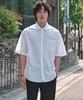 STCO Vibe Shift 100% High-Density Cotton Bio-Washed Shirt_White (Oversized)_Ldsxb61Osw