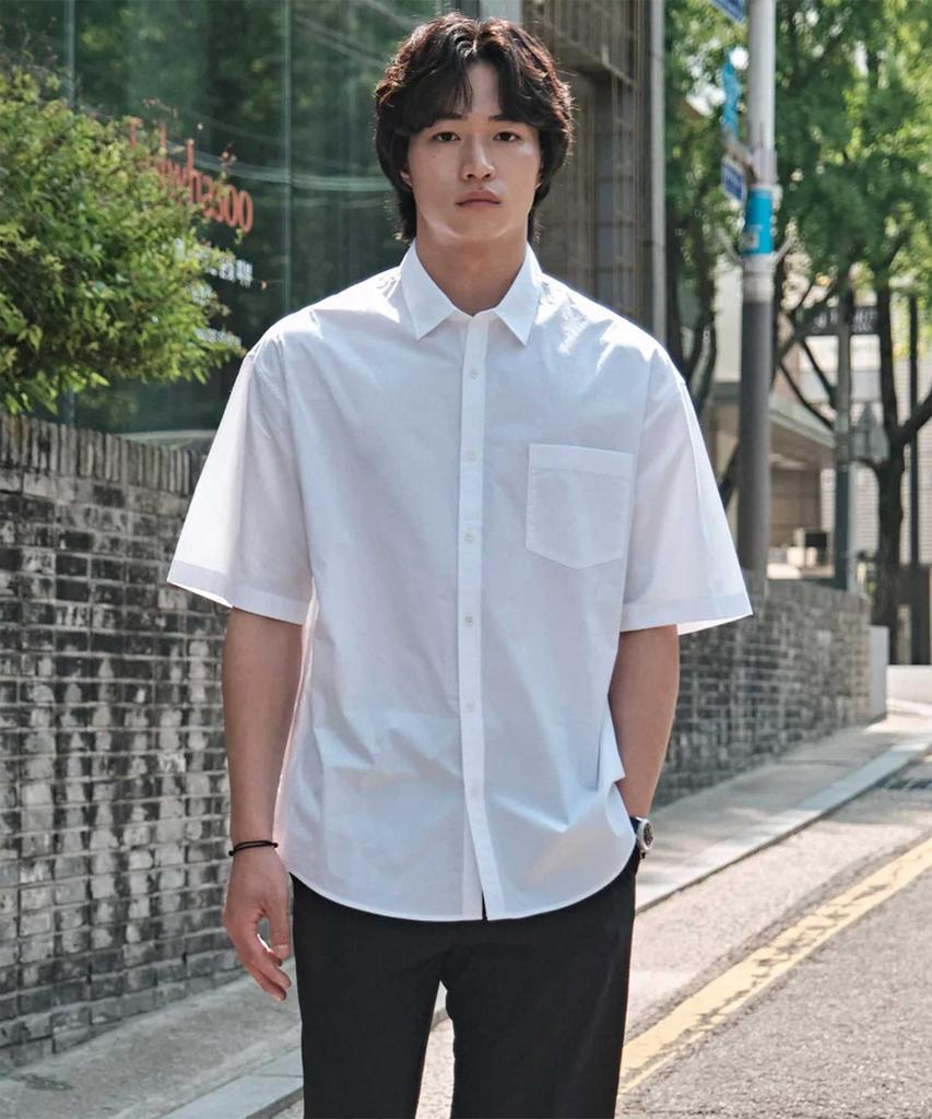 STCO Vibe Shift 100% High-Density Cotton Bio-Washed Shirt_White (Oversized)_Ldsxb61Osw