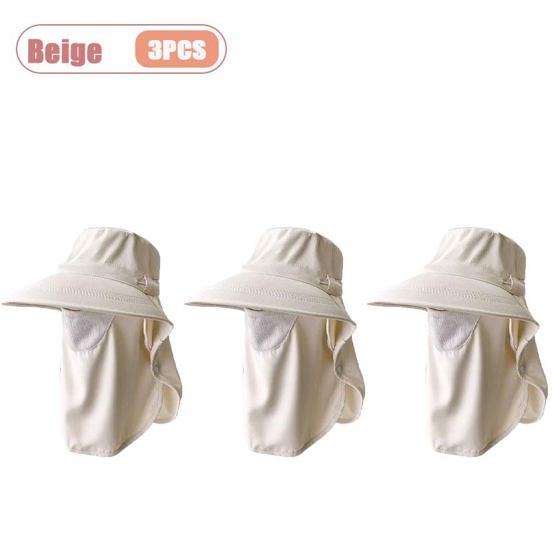 Full Protection Sun Hat with Face Cover and Neck Breathable for Women Summer Outdoor Fishing Hiking Climbing UV Protection Cap