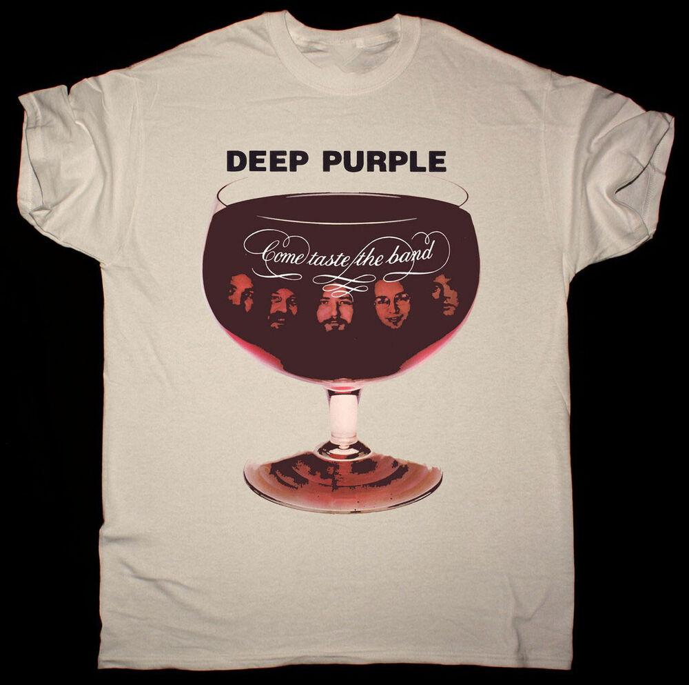 

Футболка Deep Purple Come Taste The Band Белая с коротким рукавом Все размеры Унисекс M