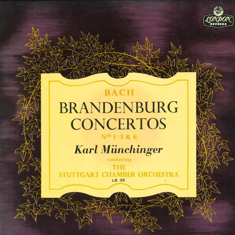 

LP Record KARL MUNCHINGER STUTTAGART CHAMBER - Bach Brandenburg Concertos LB389 LONDON Japan Classical Used