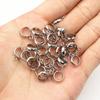 20pcs Stainless Steel Gold Color Loop Hoops Rings Circle Connector Diy Jewelry Findings Accessories for Bracelet Neckalce