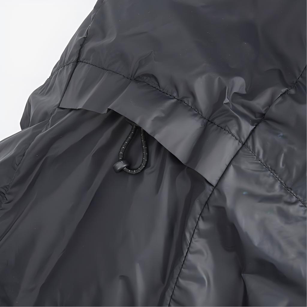 Under Armour Echo Comfortable Hooded Long Sleeve Zipper Warm Waterproof Jacket Men Jacket Black 1385840-001