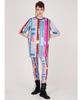 GREEDILOUS Letter Stripe Dress