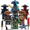 Ninja Hero Police Firefighter Minifigure Building Blocks Set, City World Educational Puzzle Bricks Toy for Boys Girls