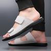 Fashion 2025New Men's Slippers Comfortable Soft Sole Cork Slippers for Men Summer Leisure Platform Sandals Designer Slides Large Size48