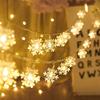 Enpufike LED Snowflake Decorative String Lights