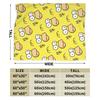 Homer The S-Simpsons Knitted Blanket Flannel Throw Blankets Airplane Travel Decoration Ultra-Soft Warm Bedsprea,
