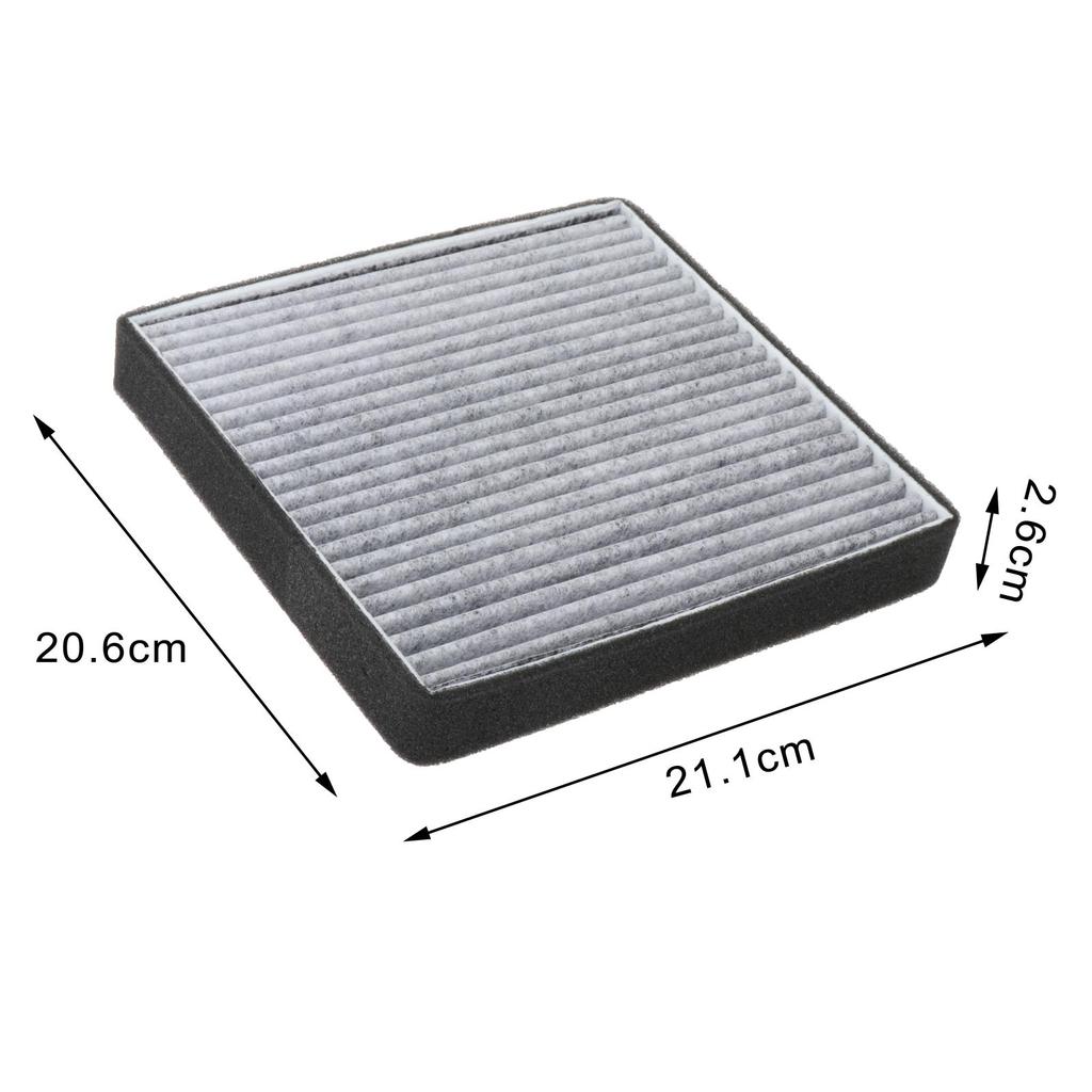 Kupefilter for Byd Atto 3 Yuan Plus Luftfilter Erstatning Bil Luftfiltre HEPA 430KM Uparfymert & duft