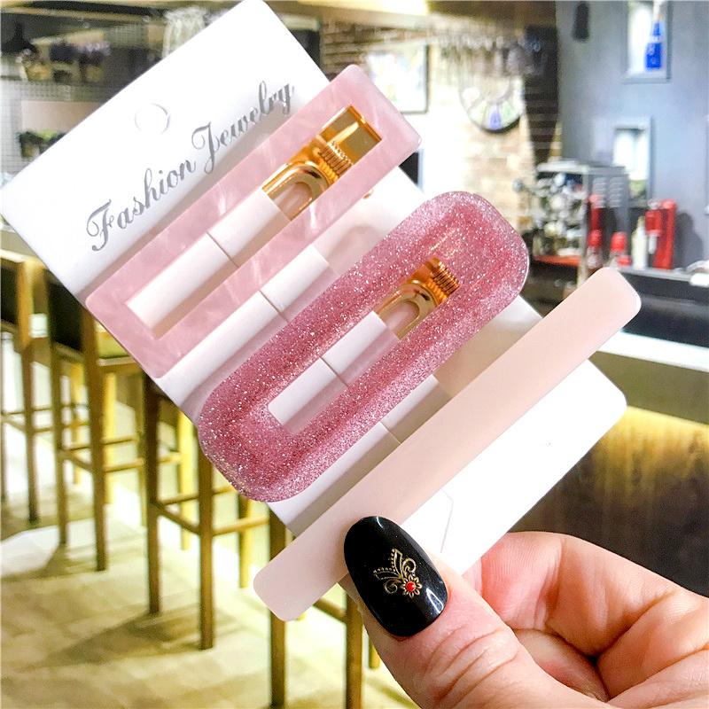 

Корейський модний різнокольоровий ацетат 3 шт./набір заколок для волосся Набір шпильок для жінок Дівчата Заколки Аксесуари Ювелірні вироби Затискачі для волосся Головні убори