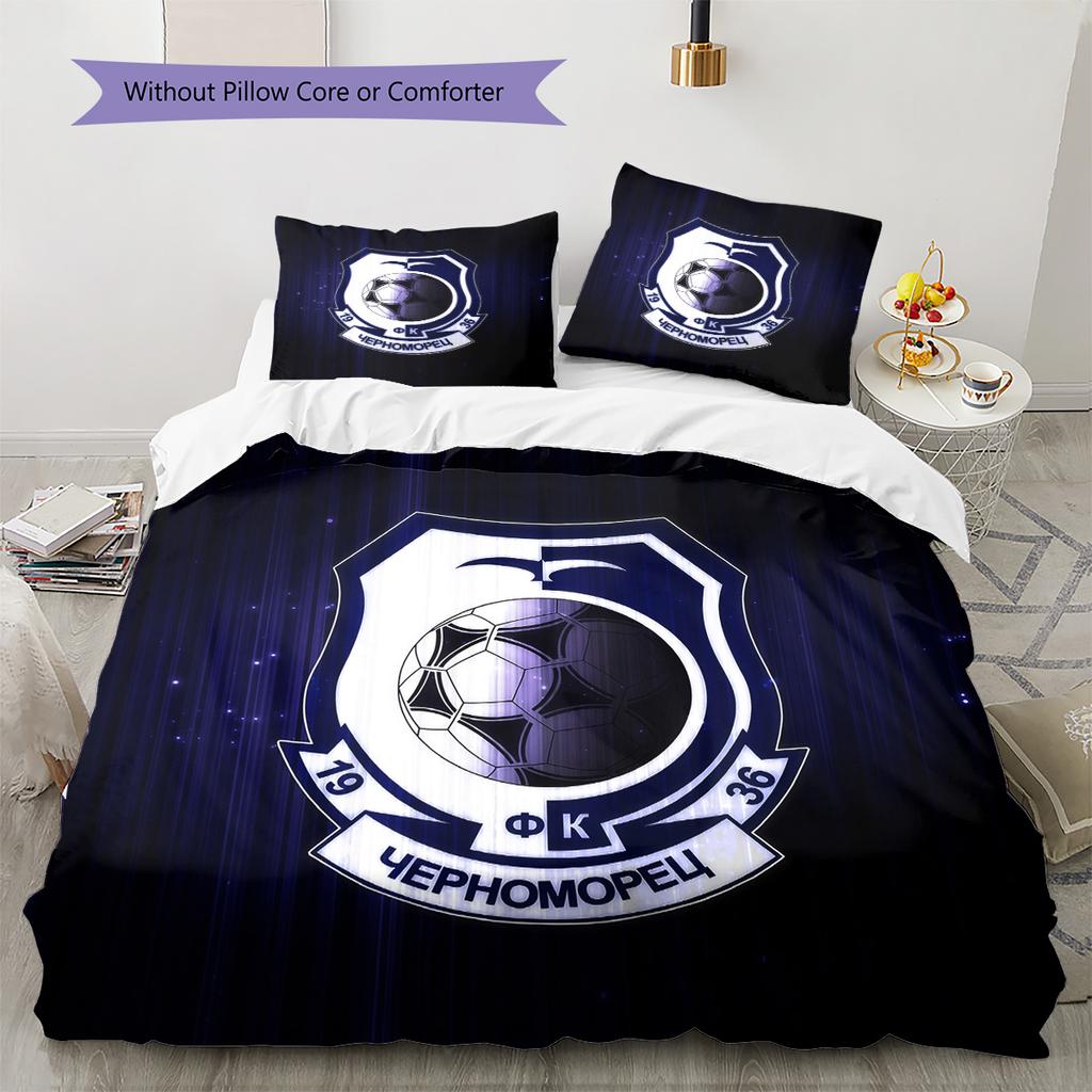 Chornomorets Odesa Pattern Bedding Quilt Set Home Decoration Gift (1 * duvet cover + 2 * pillowcase without core).xwn