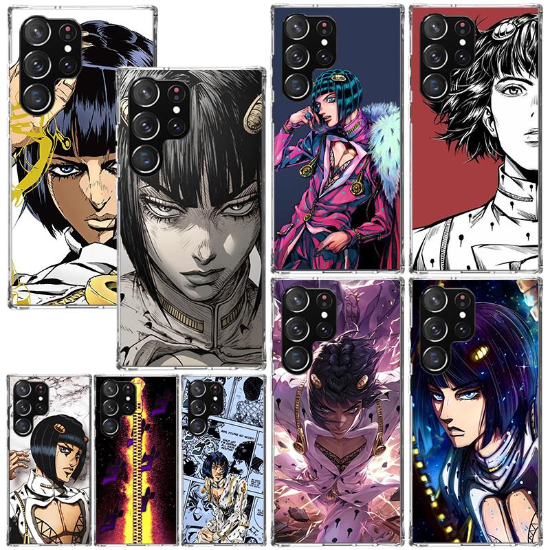 JoJo Adventure Bruno Buccellati Phone Case For Samsung Galaxy S26 S25 Edge S24 FE S23 S22 Ultra S21 Plus S20 + Art Fundas Back C