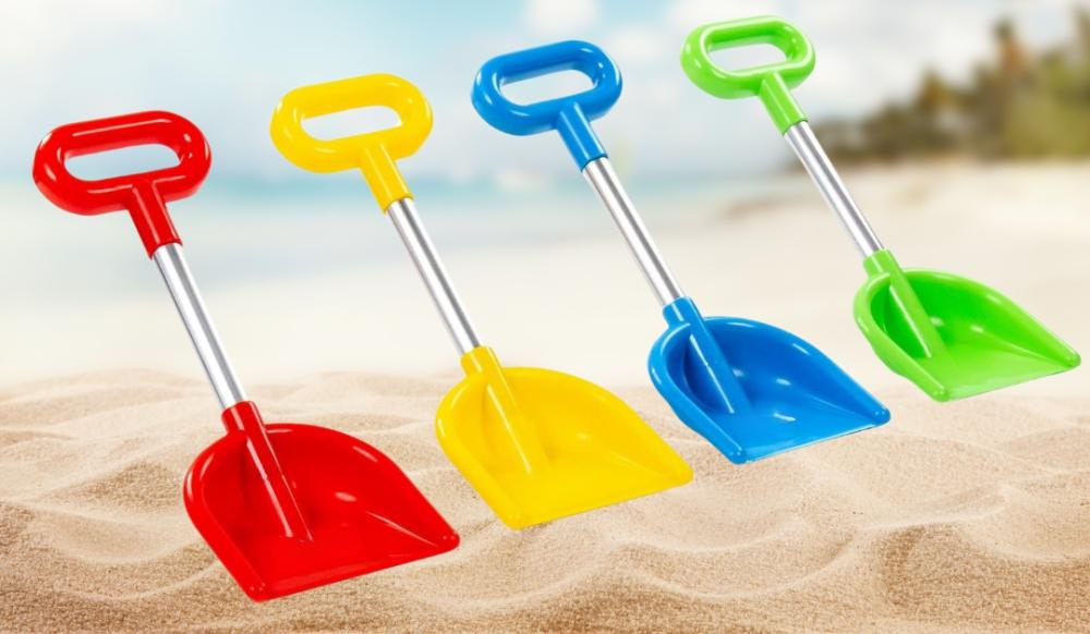 Megadidi Łopatka Do Piasku Na Plażę 37 Cm Solidna Aluminiowy Trzonek