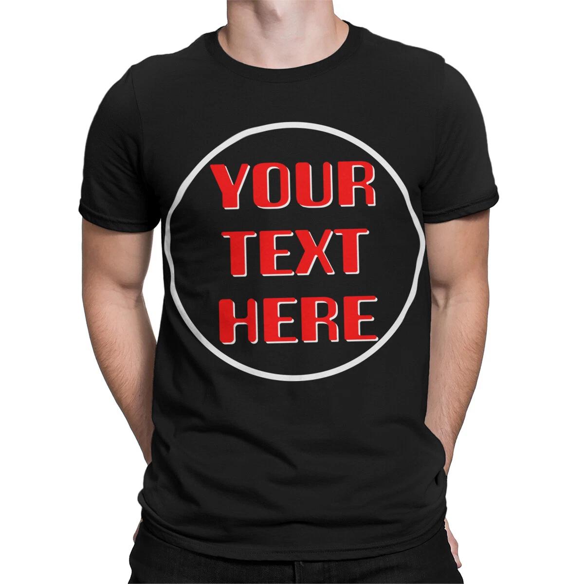 Personalised Your Image Photo Logo Stag Do Hen Party Mens Womens T-Shirts#TA-195 S
