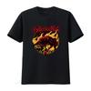 GATECREEPER Craving Flesh T Shirt Gothic Wolf Flame Design for Breathable Graphic Stylish Hom