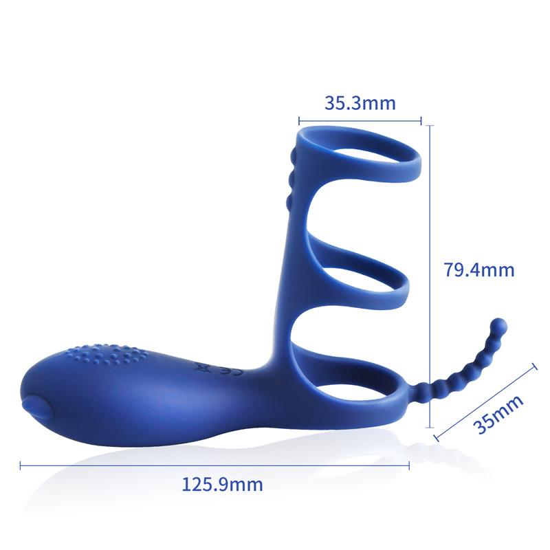 Intimate Goods Penisring Piggy Vibration Enlarge Penis Cunnilingus Erotic Toys Balles Cock Suck For Men Erotic In Couple