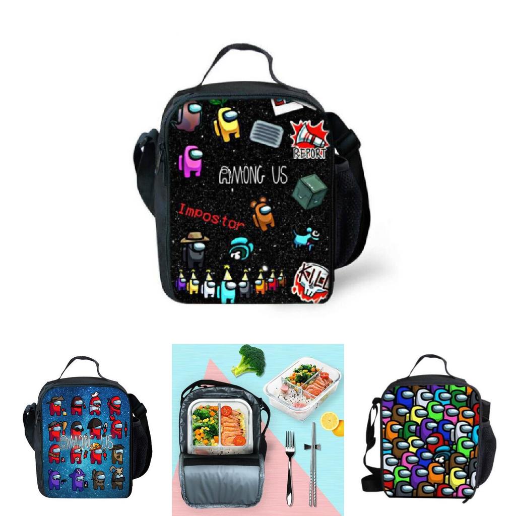 Stilvolles und lustiges dreiteiliges Rucksack-Set für Kinder mit geometrischen Mustern