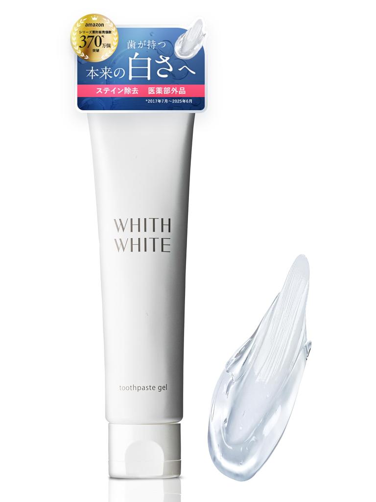 Fis White Toothpaste, Whitening, Quasi-drug, Bad Breath Care (Gel, 100ml (x 1))