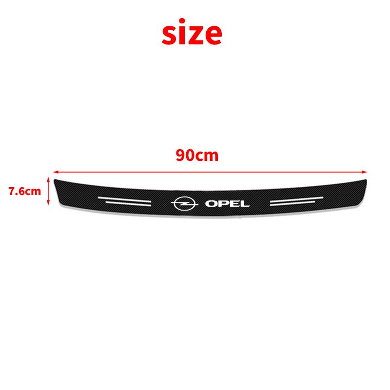 

High-quality Carbon Fiber Car Door Sill Protector Sticker For Opel Astra j Insignia Astra g Corsa Zafira b Mokka Vivaro Meriva