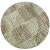 Nappe Ronde Imperméable Anti-huile Housse de Table Ferme Décorative Texture Bois/Tissée Protection de Bureau Nappe de Protection de Plateau