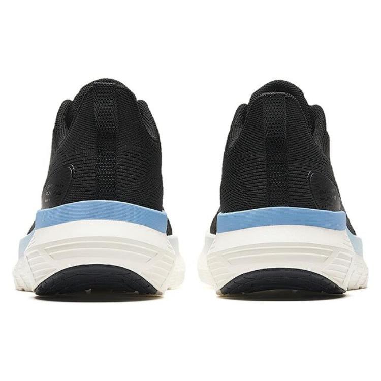 New Anta Light Cloud Cushioning Wear Resistant Low Top Casual Running Shoes Women's Black 122345530-2