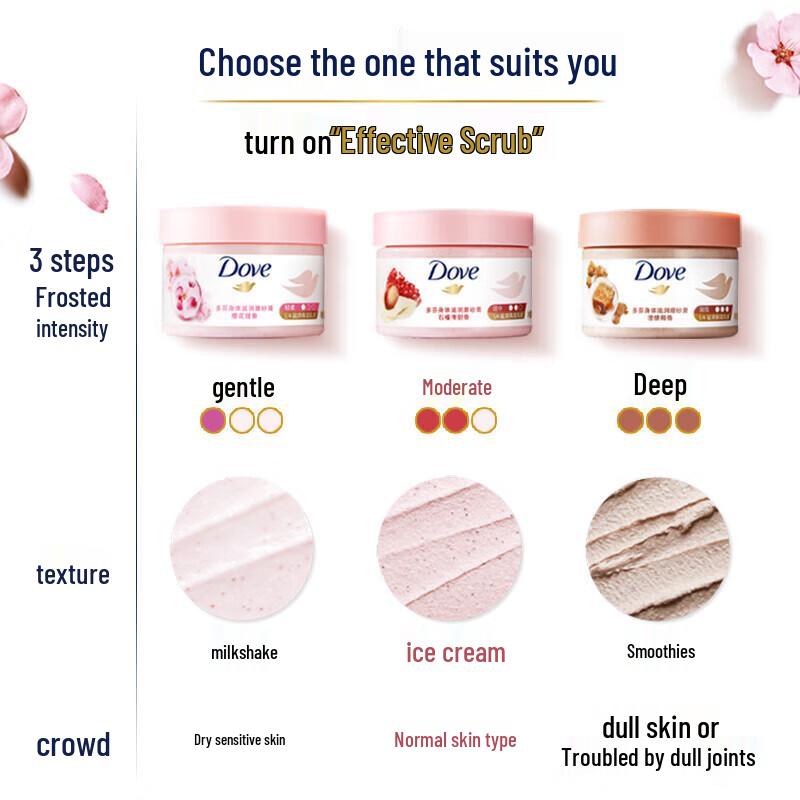 DOVE Cherry Blossom Body Scrub