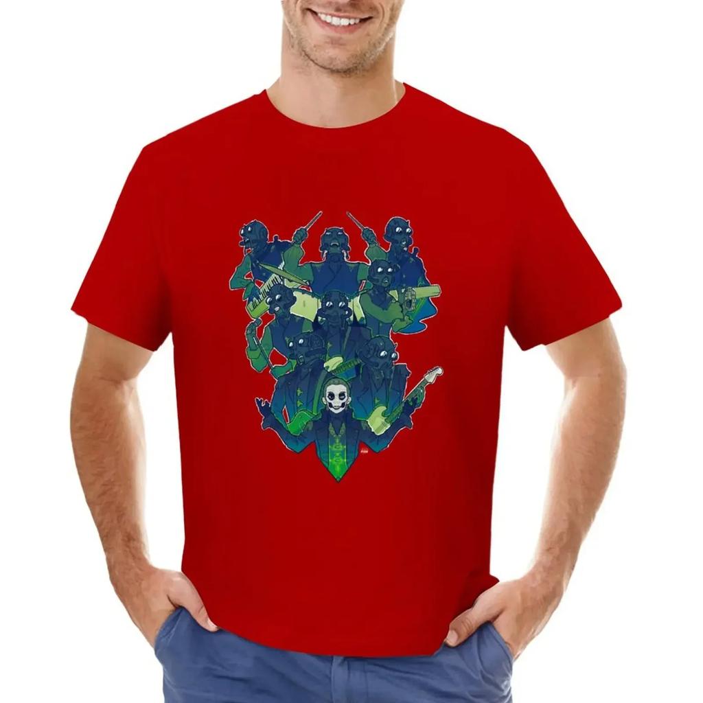 Ghost Papa 4 and Ghouls T-shirt for a Boy Funnys Men Graphic T Shirts